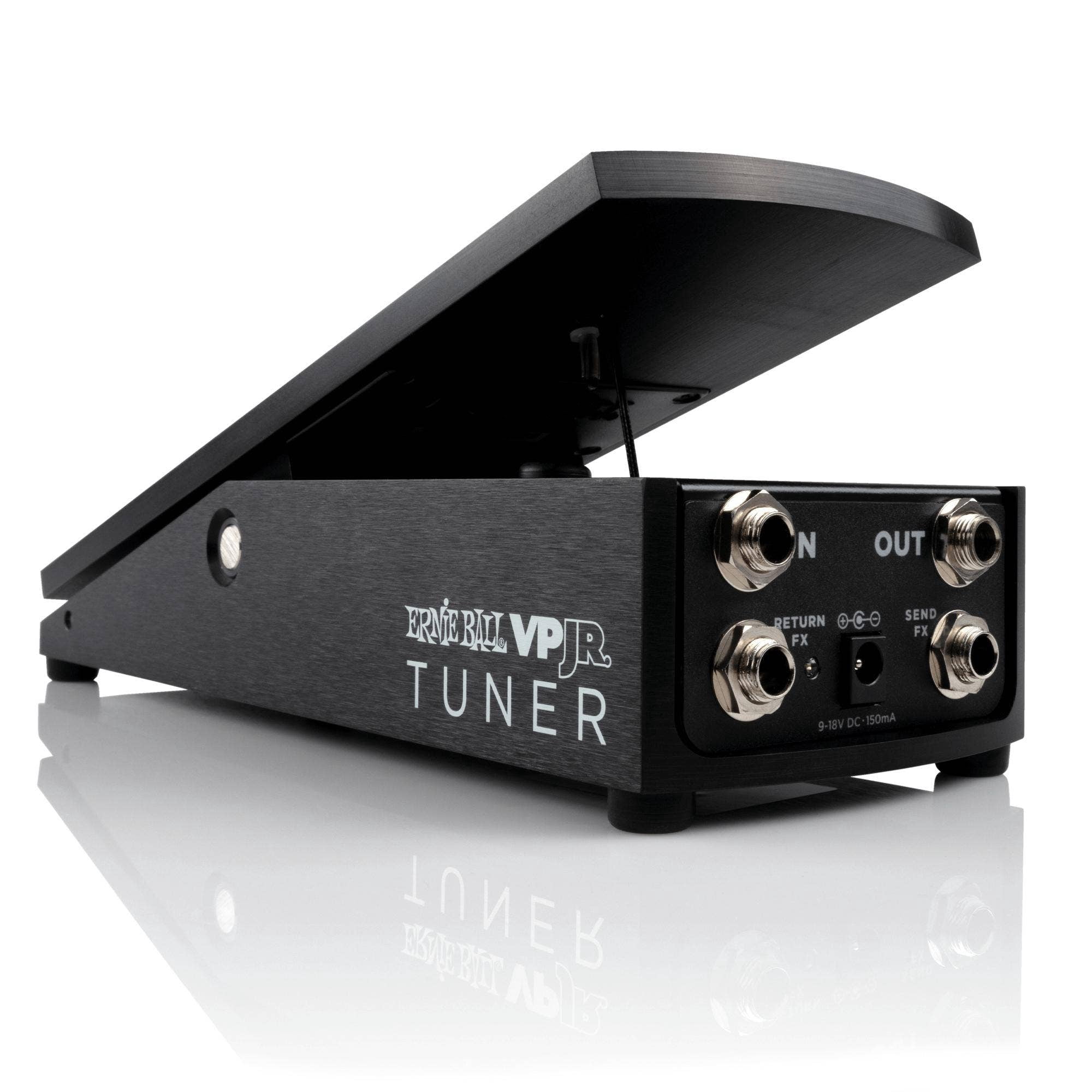 Ernie Ball Volume Pedal Jr. Pedal with Built-In Tuner