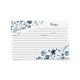 thumbnail image 1 of Tarjetas de recetas florales Jot & Mark 4x6 | Cartulina gruesa de doble cara, 50 unidades (índigo floral), 1 of 1