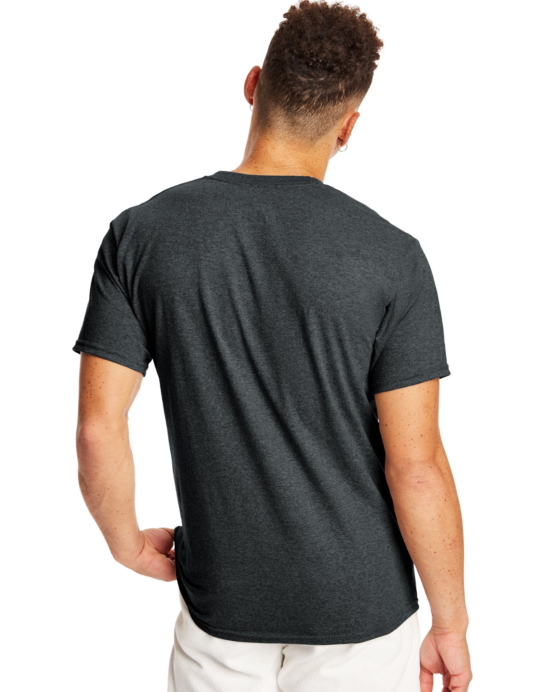 Hanes Authentic Men's T-Shirt Short Sleeve Tee Crewneck Big & Tall Sizes Available sz S-5XL