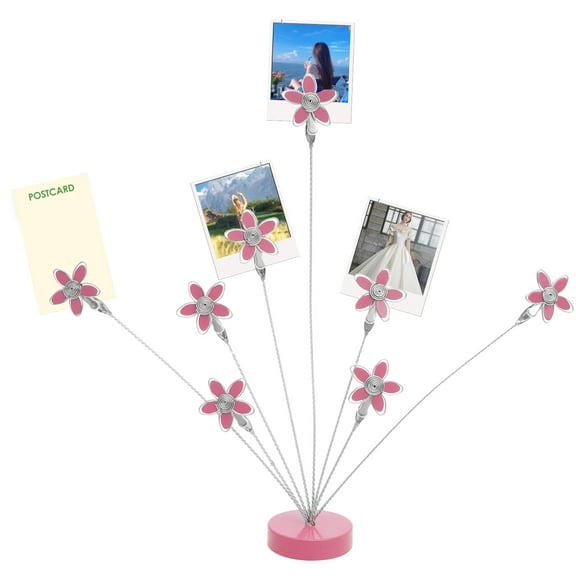 Photo Tree Holder Clip, 8 Branch Money Family Tree Gift Card Holder with Clips Picture Frame Stand forfor Christmas Memo Paper Note Wedding Photo Display Office Decor