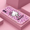 thumbnail image 1 of Leopard Hello Kitty Phone Case For iPhone 15 14 13 12 11 Pro Max Mini X XR XS MAX SE20 8 7 Plus 6S Plus Liquid Silicone Cover LXY, 1 of 7