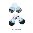 thumbnail image 2 of Billuyoard 4pcs Gatos Perros Botas De Poliéster - Calcetines De Algodón De Moda Y No Irritantes Para Mascotas Rojo Claro L Type3 NO3, 2 of 6
