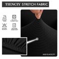 thumbnail image 3 of Couch Cover Cloth, Sofa Cover 1Pc Cushion Cover (Black-L), 3 of 3
