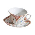 thumbnail image 4 of Juego de taza de té y platillo, taza de café, juego de taza de té vintage para regalo de cumpleaños, fiesta de inauguración de la casa, boda, cafeterí, 4 of 9