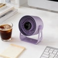 thumbnail image 3 of Personal Cooling Fan Desktop Turbine Fan Digital Display Adjustable Wind Speed Misting Fan for Travel Outdoor Use, 3 of 8