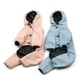 thumbnail image 6 of Eoperou Dog Raincoat Waterproof Four-legged Hooded Clothes Warm Pet Supplies for Autumn Winter, 6 of 8