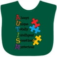 thumbnail image 3 of Inktastic Autism Acrostic Boys or Girls Baby Bib, 3 of 4