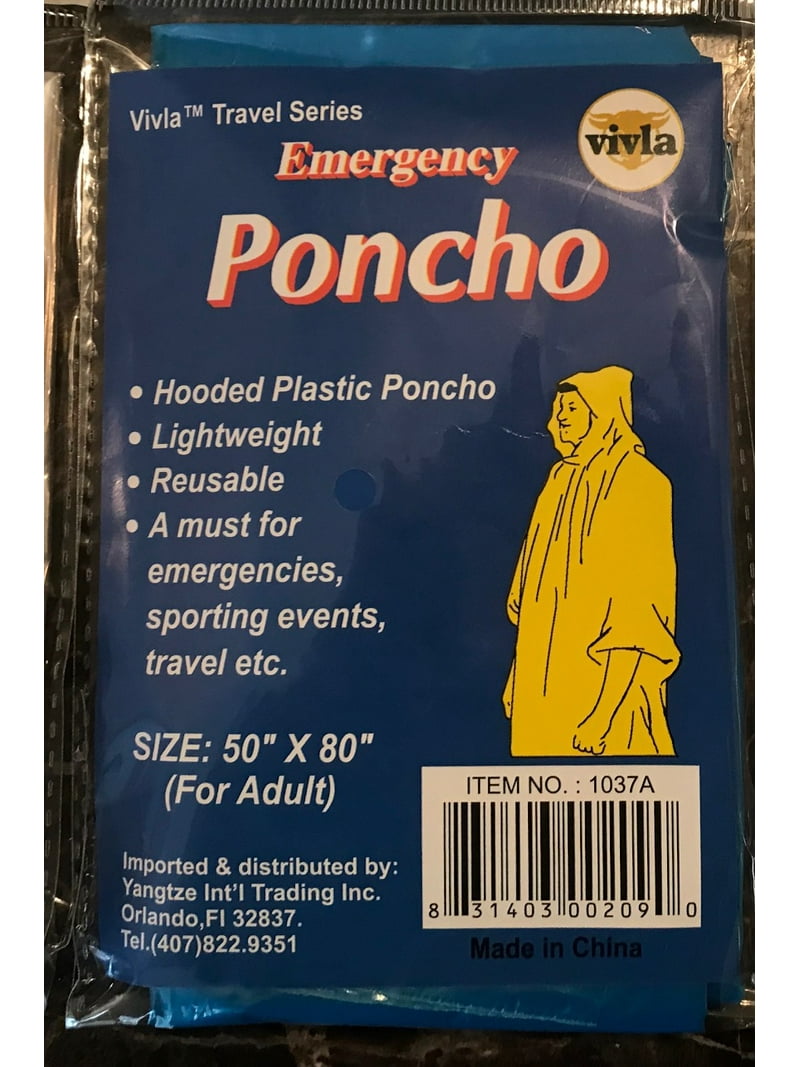 emergency rain plastic bag Go-Bag with 60 Bug-Out Essentials Rothcos All Weather Emergency Rain Poncho is a versatile and practical addition to your outdoor gear. Kikkerland Emergency Rain Poncho