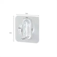 thumbnail image 2 of Gancho Circular Multifuncional, Gancho de Agujero Redondo, Gancho Autoadhesivo, Gancho de Baño, Gancho de Pared para Colgar Soporte de Barra de Cortina, 2 of 5