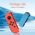 thumbnail image 2 of YUOY Mando para Nintendo Switch Rojo y Azul - Compatible, Vibración Dual y Control de Movimiento, 2 of 7