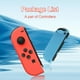 thumbnail image 2 of YUOY Mando para Nintendo Switch Rojo y Azul - Compatible, Vibración Dual y Control de Movimiento, 2 of 7