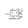 thumbnail image 2 of CRL D1722 1-1/2" Steel Sliding Glass Door Roller with 5/8" Wide Housing for Rylock Doors, 2 of 3