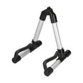 thumbnail image 2 of Ukulele Folding Display Holder, Anti-slipping And Foldable Detachable Guitar Stand Light And Portable  For Studio For Home Silver, 2 of 8
