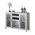 thumbnail image 2 of InRoom Furniture WR1361-WH Buffet & Wine Rack, White, 2 of 3
