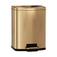 thumbnail image 1 of Bote de Basura con Paso Bote de Basura 9L Bote de Basura de Acero Inoxidable de Moda Bote de Basura Bote de Basura de Cocina para baño en casa Sala de Dorado champagne, 1 of 9