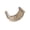 Beige, variant on Decorative Floating Fish Lounger Float Bed Aquarium Decoration Aquarium
