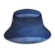 thumbnail image 1 of Balery Retro Blue Glitter Sombreros para el sol para hombre y mujer, sombrero de pescador con UPF 50+, 1 of 6