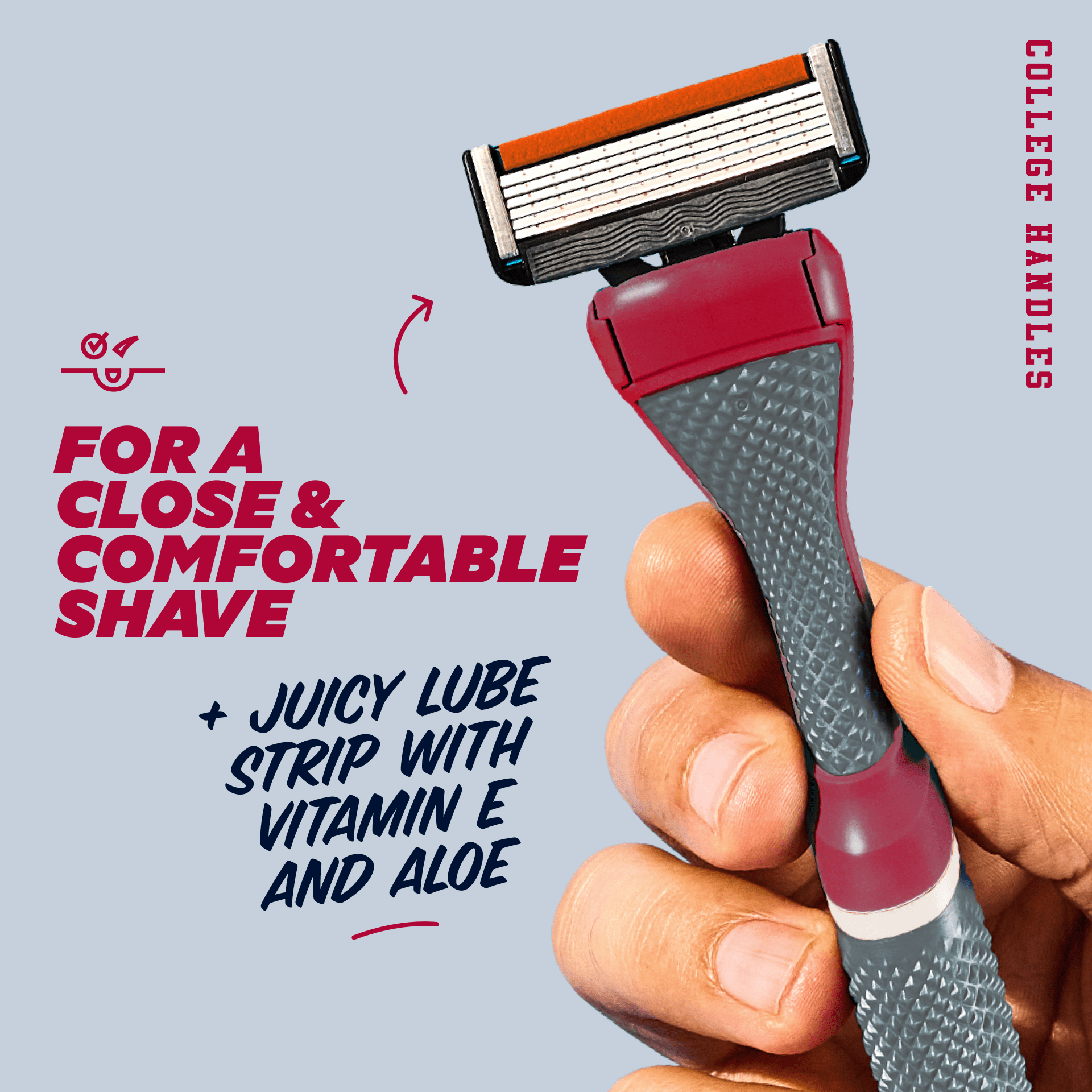 Dollar Shave Club Arkansas 6-Blade Razor Starter Set