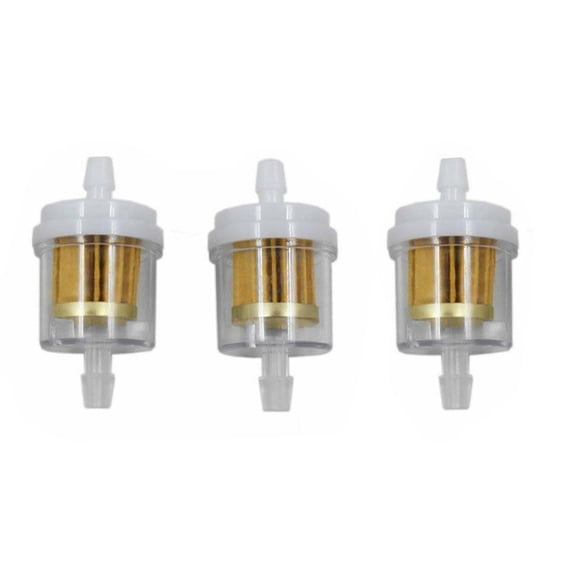 Fundyliue 3 Packs Fuel Filter 691035 For Briggs & Stratton 40 Micron Lawn Mower Engine Replaces 493629 5065 695666