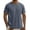 Blue, variant on Ice Silk Cooling Quick Dry T-Shirt for Men Thin Breathable Short Sleeve Tees Summer Gym Running Training Daily Casual Fit Tops Blue XL