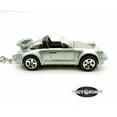 thumbnail image 2 of Keychain Porsche 911 Targa Grey Gray Convertible Car Rare Novelty 1:64 Diecast, 2 of 4