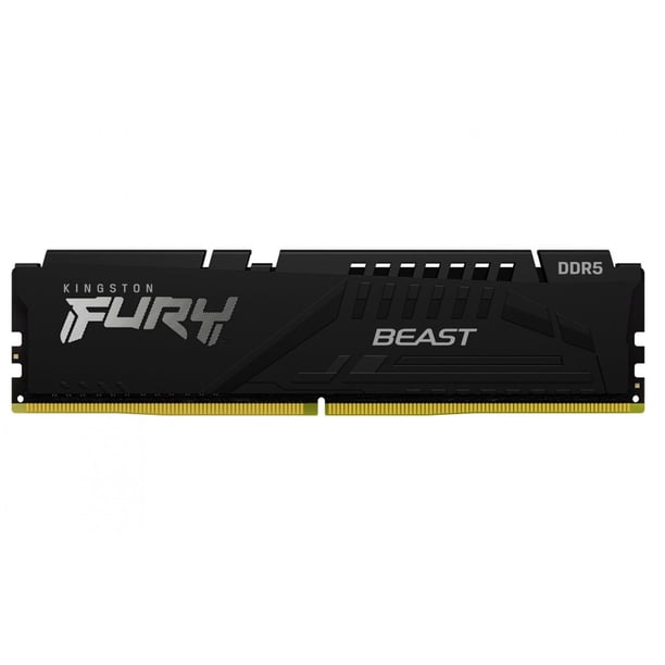 Memoria RAM DDR5 16GB 6000MT/s KINGSTON FURY BEAST EXPO 1x16GB Negro KF560C30BBE-16