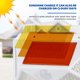 thumbnail image 5 of Lámpara de energía solar de la luz del sensor de infrarrojos fuera de la herramienta de iluminación del patio de 100 LEDs de 100 LEDS Luz impermeable para uso diario (blanco), 5 of 8