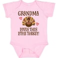 thumbnail image 3 of Inktastic Thanksgiving Grandma Little Turkey Boys or Girls Baby Bodysuit, 3 of 5