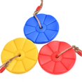 thumbnail image 5 of Toystoory Disco de columpio Columpio de cuerda redonda Columpio de patio Columpio de niños Columpio de árbol colgante de alta Equipo de Ropa Deportiva, Zapatos Azul, 5 of 5