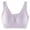 Purple, variant on Girls Relaxed Thin Training Bra Sleeveless Tank Top for Older Girls Growing Period