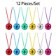 thumbnail image 4 of Jumpingount Collares de bolas de discoteca Colgantes delicados Suministros para fiestas Decoraciones para el hogar Accesorios de Halloween para festivales Ropa, zapatos y accesorios Miscelánea Jumpingount AP009953-00B, 4 of 6