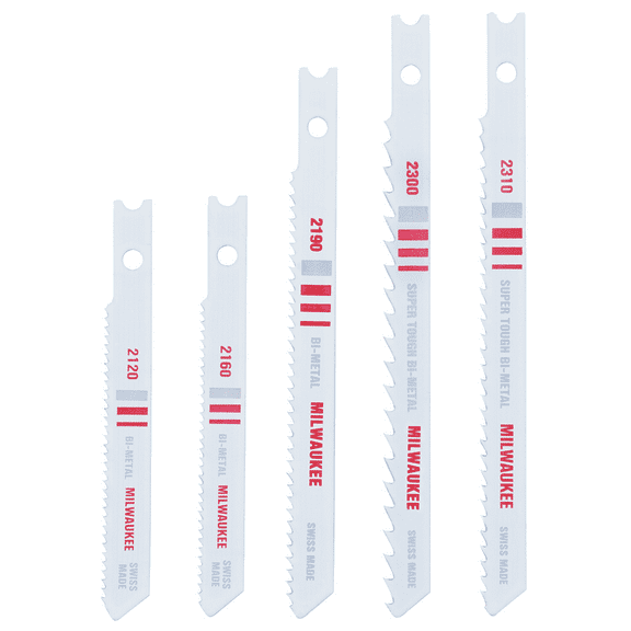 Milwaukee Tool U-Shank Wood and Metal Assortment (5 Pk)