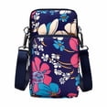 thumbnail image 3 of Bolsa para teléfono celular Cartera Correa ajustable Bolsa pequeña para teléfono Cremallera Bolso multiusos Bolso de hombro para correr Compras Mujer , Sunnimix Monedero del teléfono, 3 of 8