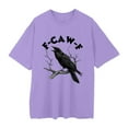 thumbnail image 4 of Bovemsi Crow Graphic T Shirt For Men Women Cotton T Shirts, 4 of 5