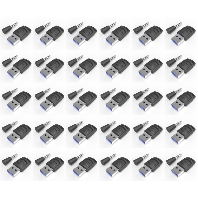 Receptor inalámbrico transmisor compatible con Bluetooth para PS5 PS4 Game PC