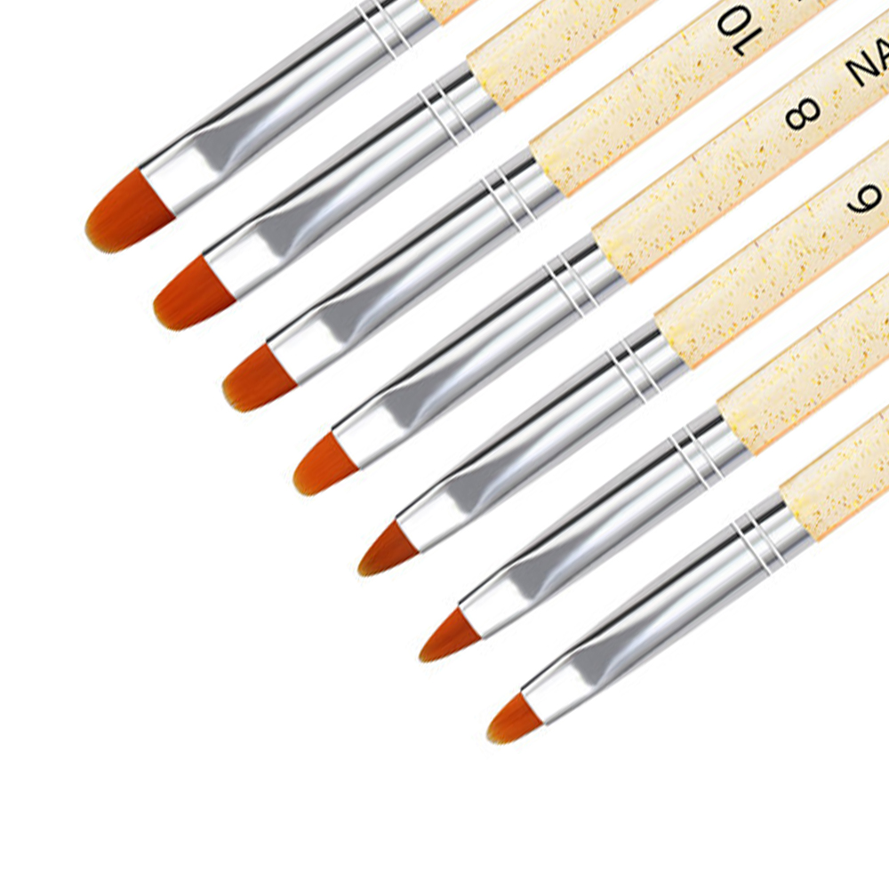 Acrylic Nail Brush Pen Set Uv Gel Acrylic Nail Art Brush Head Nail Art Brush Pen Nail Art Acrylic Brush Nail Paint Brush 3d Nail Art Brush Nail Polish Brush Set - image 4 of 5