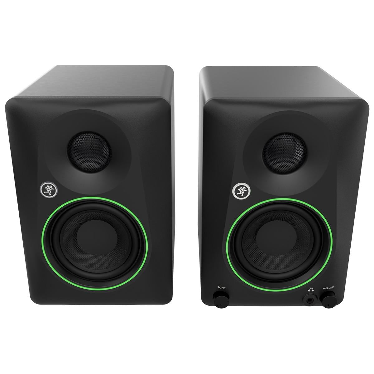 Mackie CR3.5 3.5" Powered Studio Monitors with Desktop Stands Package