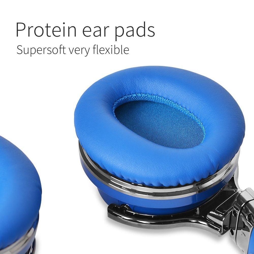 COWIN Bluetooth Noise-Canceling Over-Ear Headphones, Blue