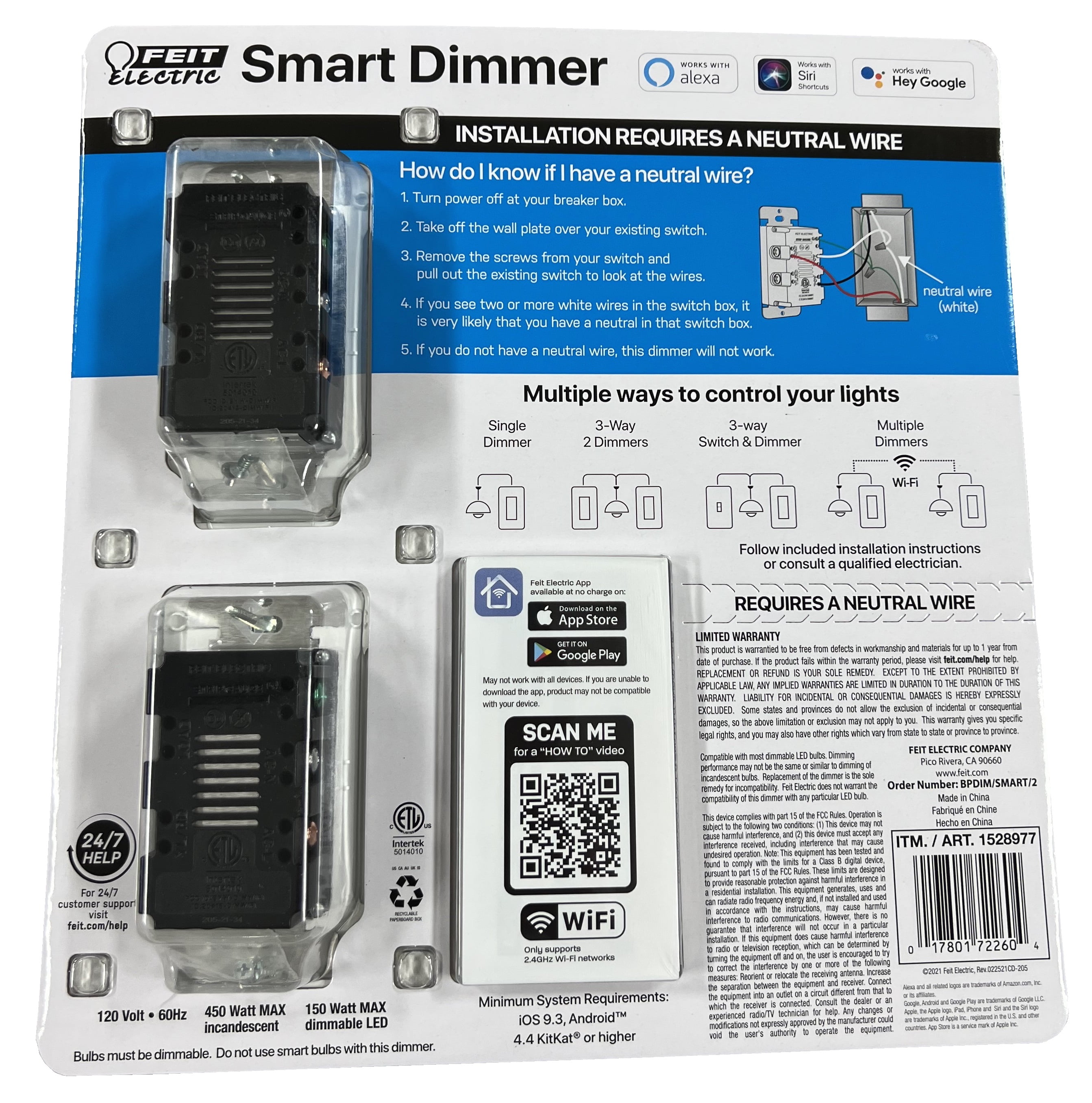 How to install and wire your Feit Electric smart dimmer – Feit Electric