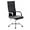 Black, variant on Furniwell Office Desk Chair High Back Ribbed Executive Computer Chair, Adjustable Swivel Rolling Leather Ergonomic Task Chair for Conference Room (White)