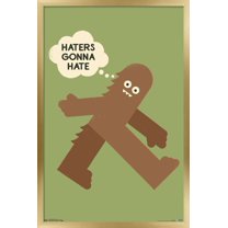 DaVid Olenick - Bigfoot Wall Poster, 14.725" x 22.375", Framed