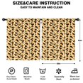 thumbnail image 2 of Leopard Print 52x63in(132x160cm) Curtains 2 Panels for Kids Bedroom, Window Drapes for Kids Boys Girls Bedroom Curtains Designed To Spark Joy and Creativity, 2 of 5