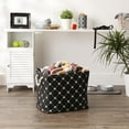 thumbnail image 4 of Bone Dry Pet Storage Collection Paw and Bone, Large Rectangle, 17.5x12x15" Black Trellis, 4 of 5