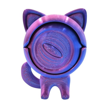 

Hairdresser Snowflake Ornament Small Ornament Sparkly Ornament Cool Christmas Ornament Ornament Set 3D Printed One Eyed Cat Toy 3D Printed Cat Model Turnable Eyes Festival Toys Home Executive