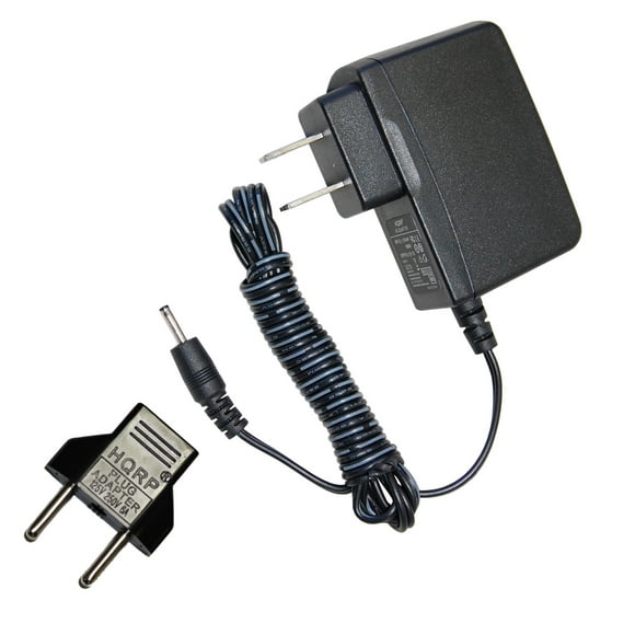 HQRP AC Adapter Charger for Fuhu NABI NABI2-NV7A 7-Inch Tablet, Power Supply Cord + Euro Plug Adapter