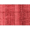 thumbnail image 1 of Ahgly Company Machine Washable Indoor Rectangle Abstract Red Modern Area Rugs, 2' x 3', 1 of 4