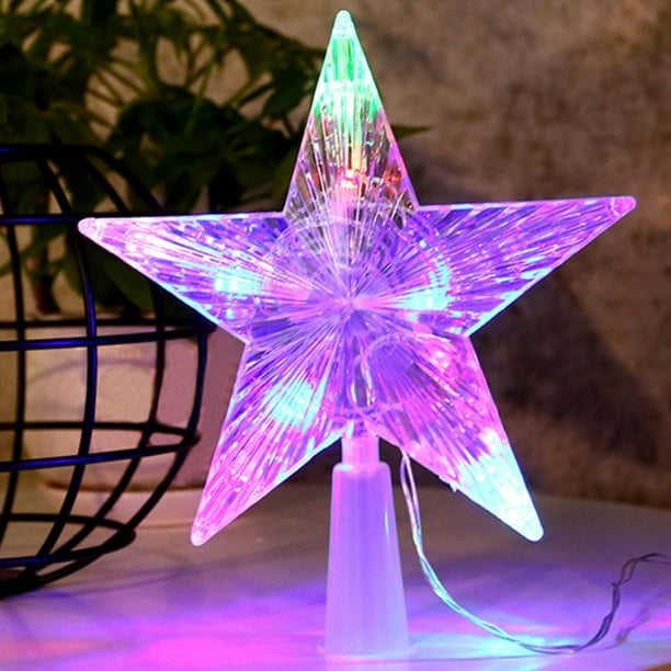 Christmas Tree Topper Star Treetop with LED ColorChanging Light, LED