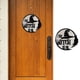 thumbnail image 2 of Adornos Para Puertas De Madera Placas Con Nombre Personalizables Elegantes Para El Hogar Acabado Natural Duradero, 2 of 4