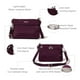 thumbnail image 3 of Bandolera Baggallini Securtex Anti-Theft Memento, 3 of 7