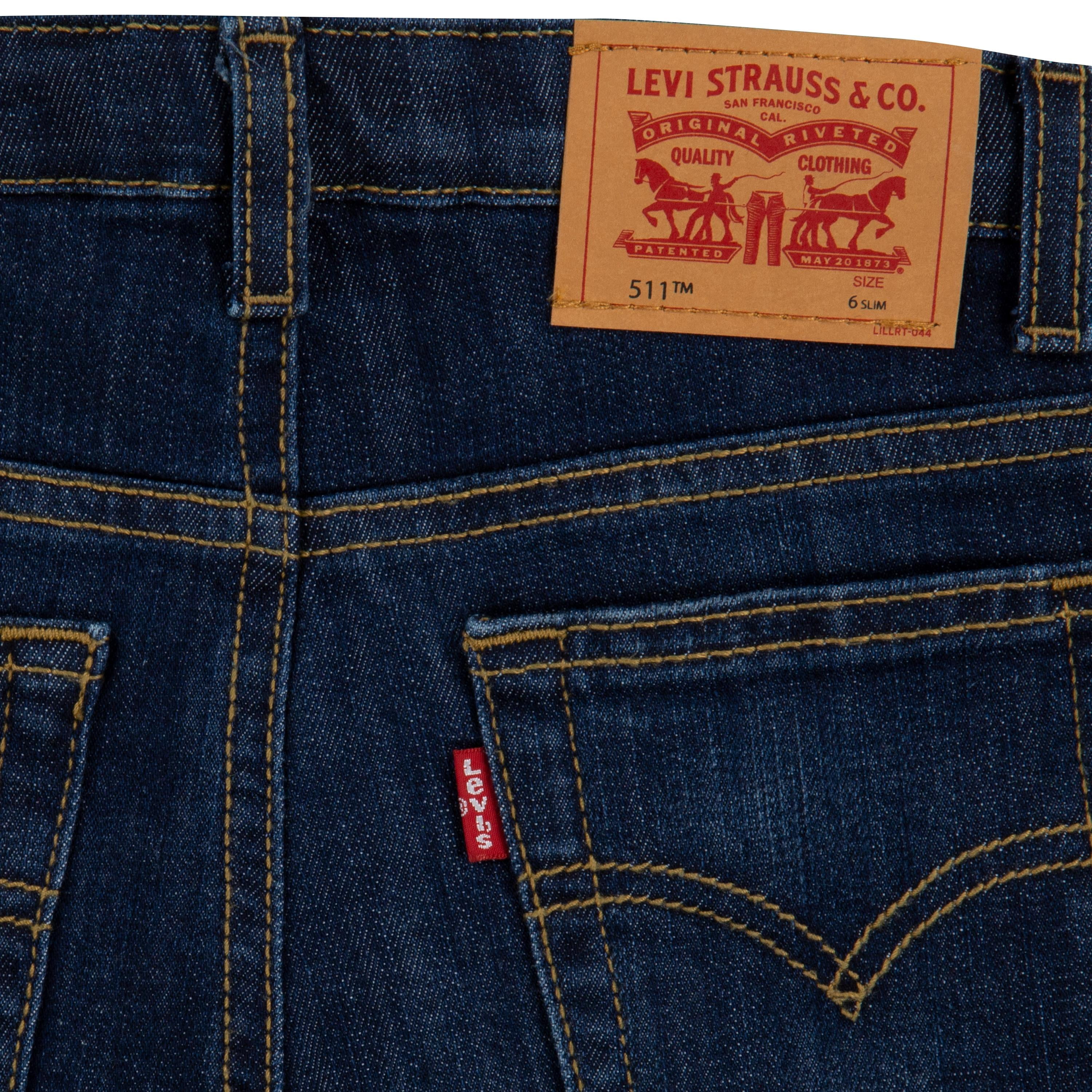 Levi's Boys 511 Slim Fit Performance Denim Shorts, Sizes 4-20